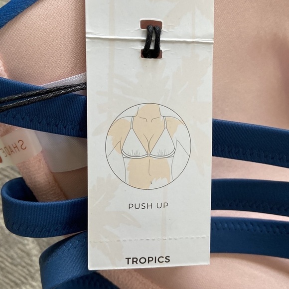 Shade & shore push up bikini top 38D nwt - Picture 8 of 9